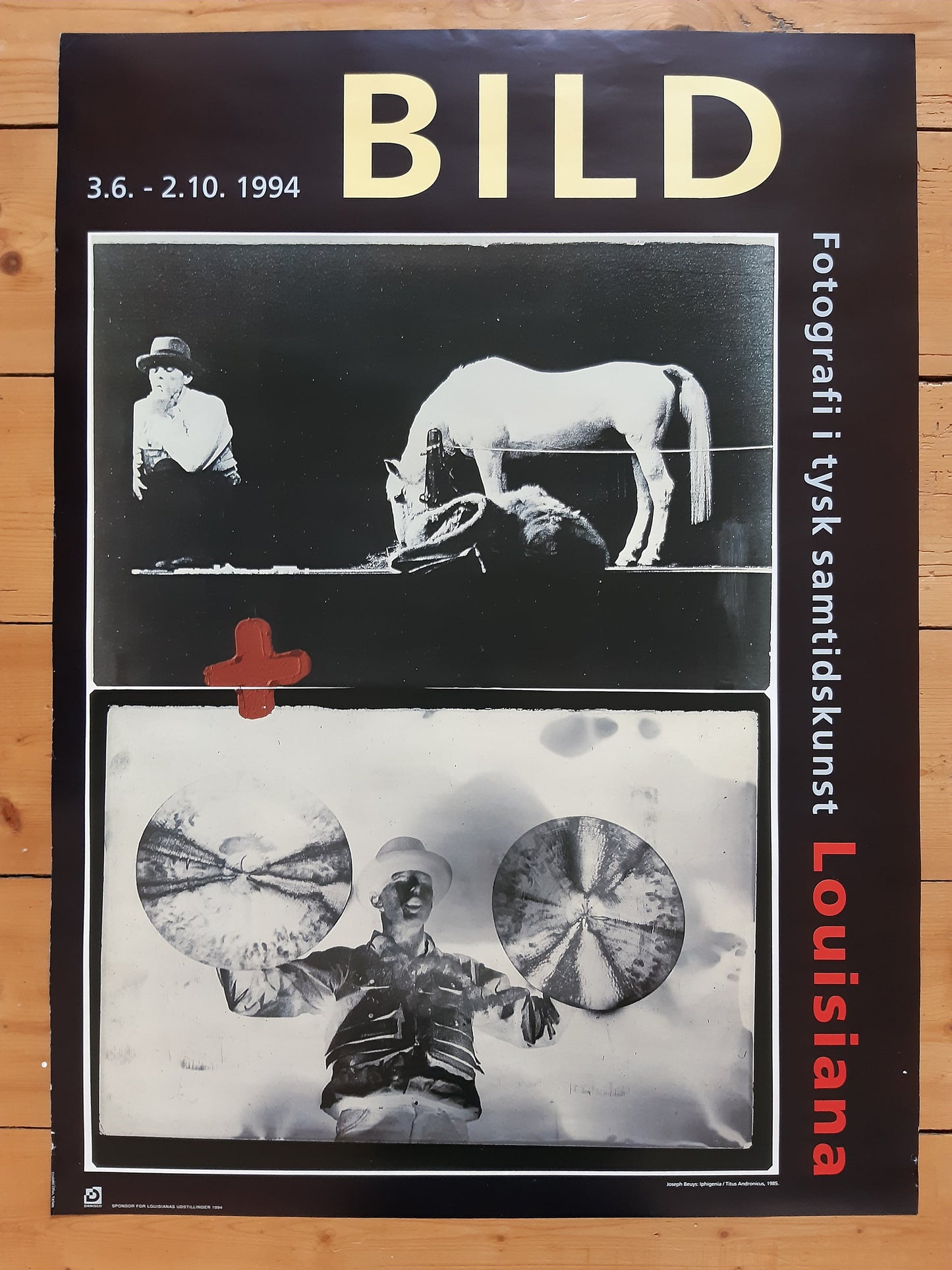 Joseph Beuys photo exhibition poster - 24.4"×33.3" (62×84.5cm)