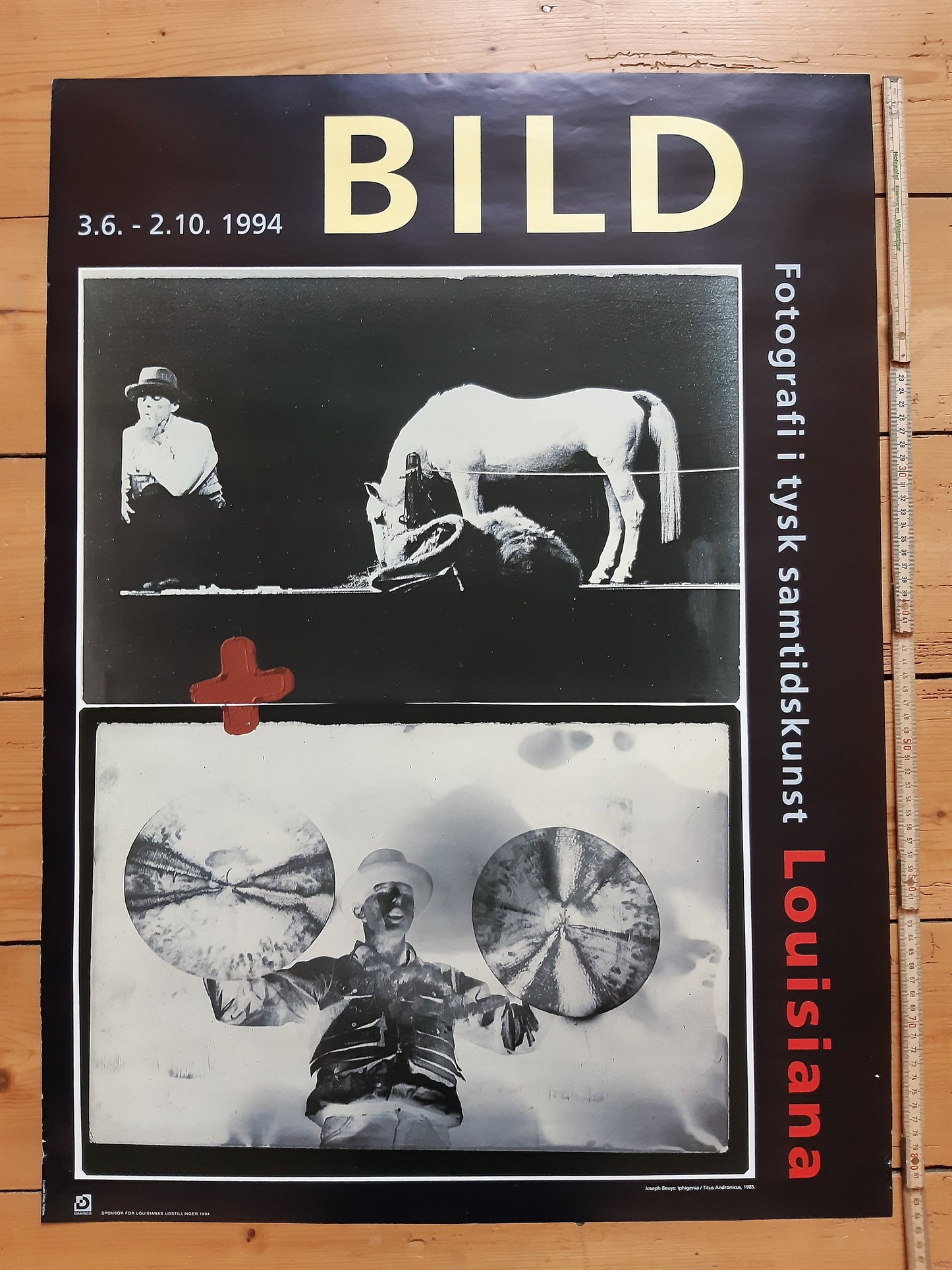 Joseph Beuys photo exhibition poster - 24.4"×33.3" (62×84.5cm)