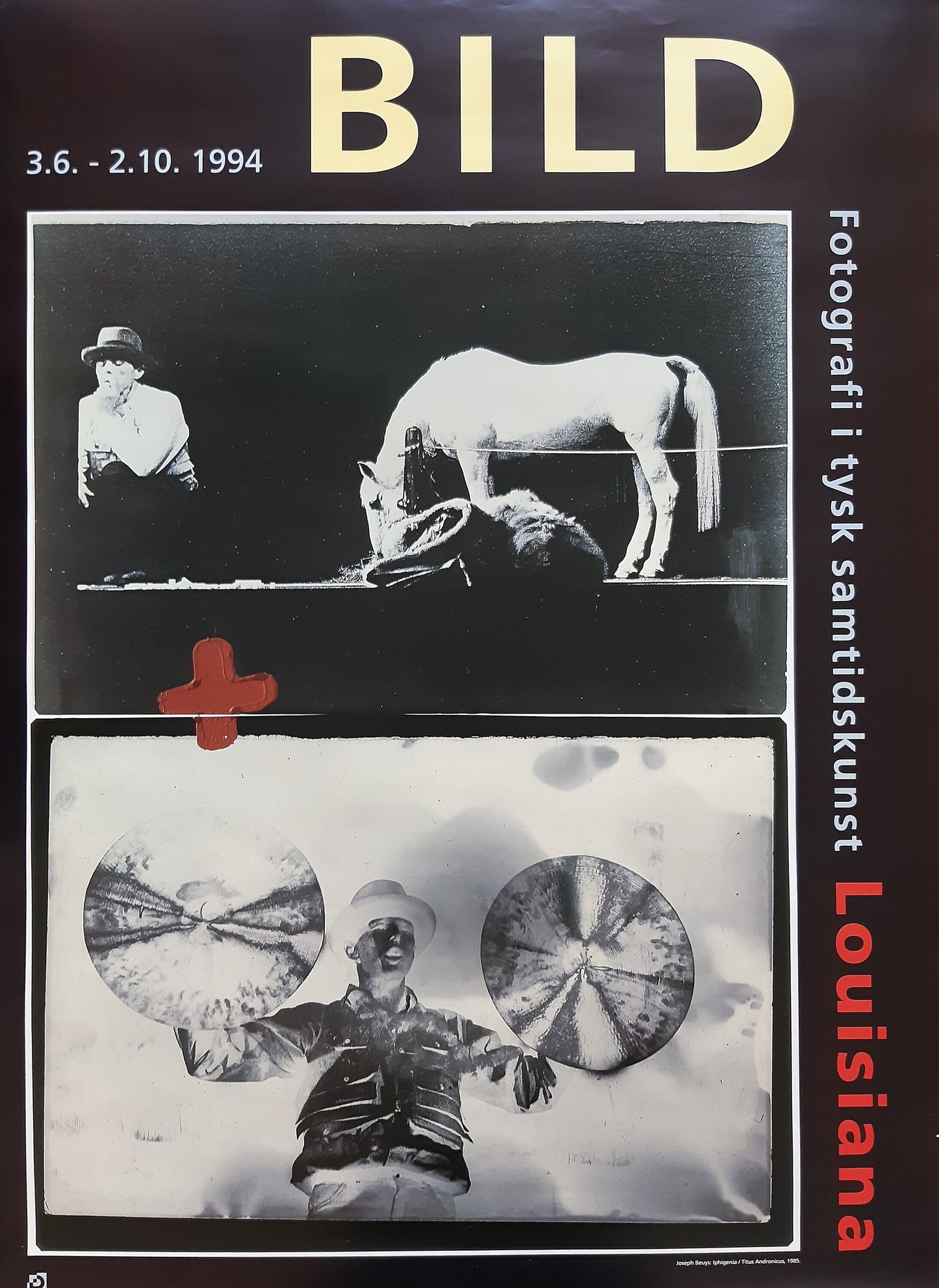 Joseph Beuys photo exhibition poster - 24.4"×33.3" (62×84.5cm)
