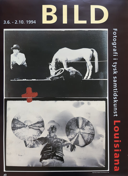 Joseph Beuys photo exhibition poster - 24.4"×33.3" (62×84.5cm)