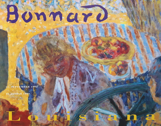 Pierre Bonnard original art poster - 33.3"×26.4" (84.5×67cm)