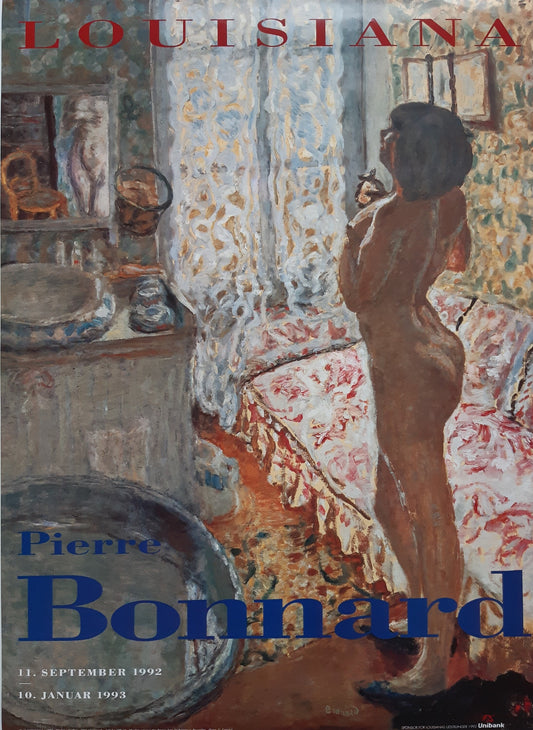 Pierre Bonnard original art poster - 24.2"×33.3" (61.5×84.5cm)