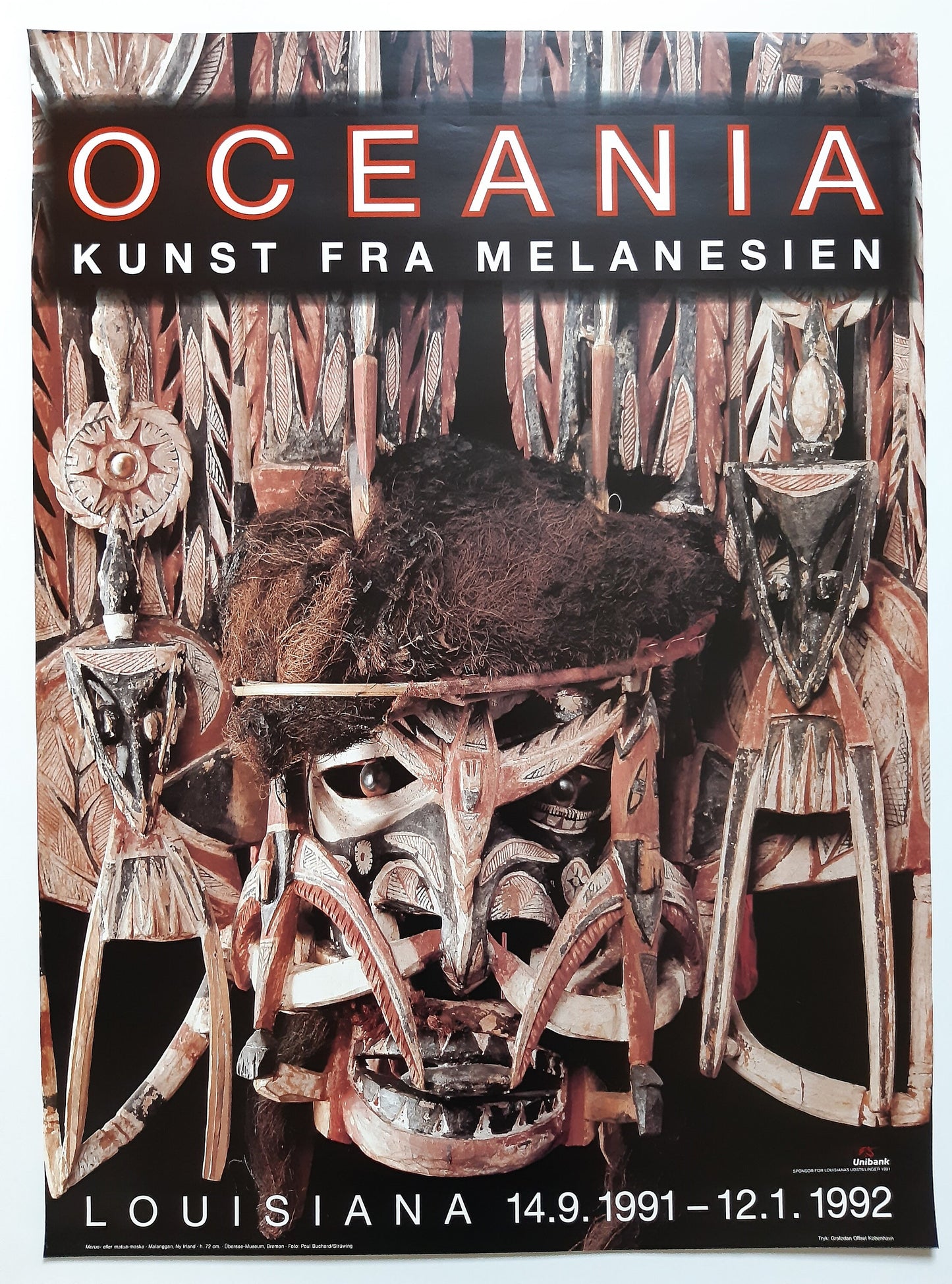 Oceania photo museum exhibition poster - 24.3"×33.4" (61.8×84.8cm)