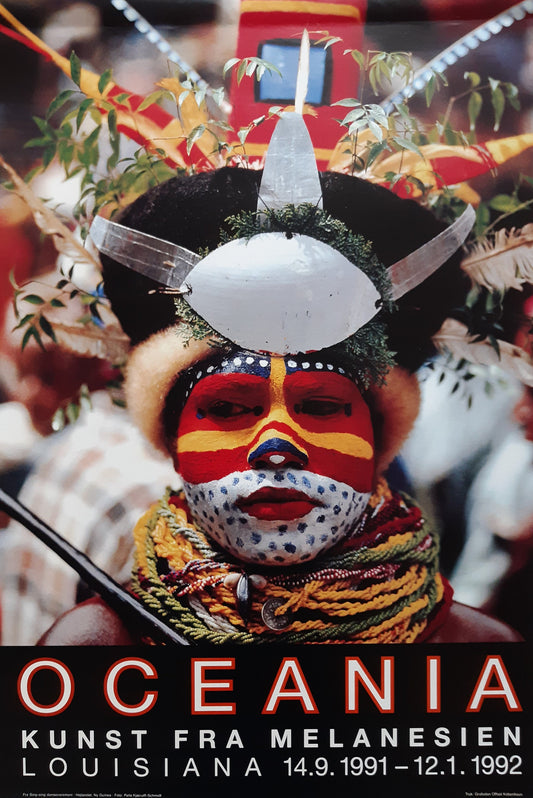 Oceania photo museum exhibition poster - 19.6"×29.1" (49.8×74cm)