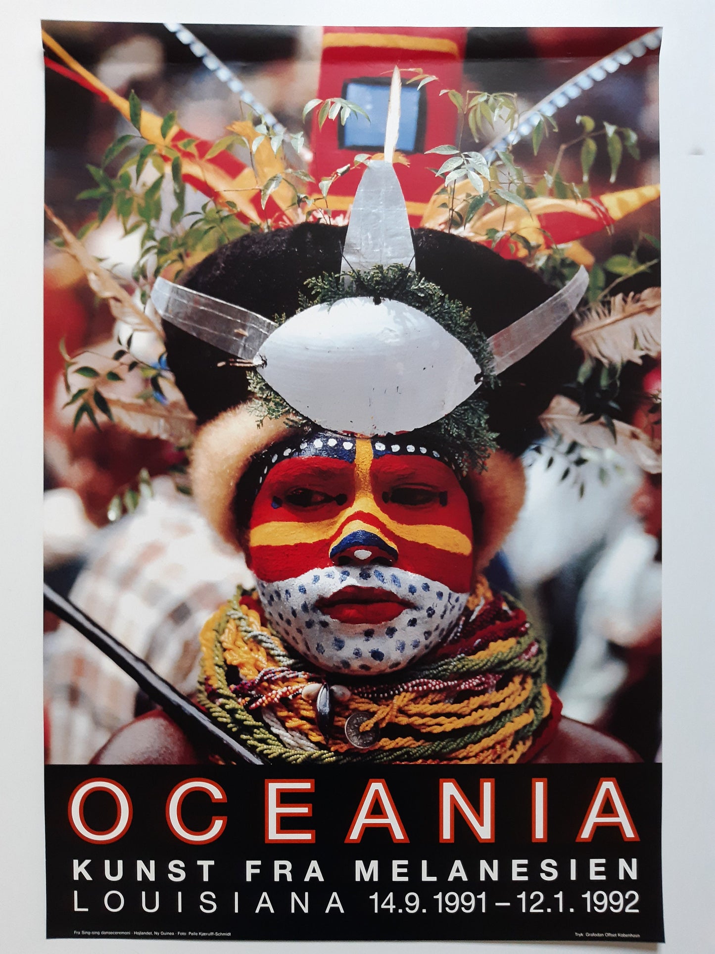 Oceania photo museum exhibition poster - 19.6"×29.1" (49.8×74cm)