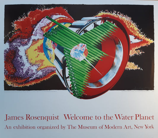 James Rosenquist original art poster - 30.9"×27.0" (78.5×68.5cm)