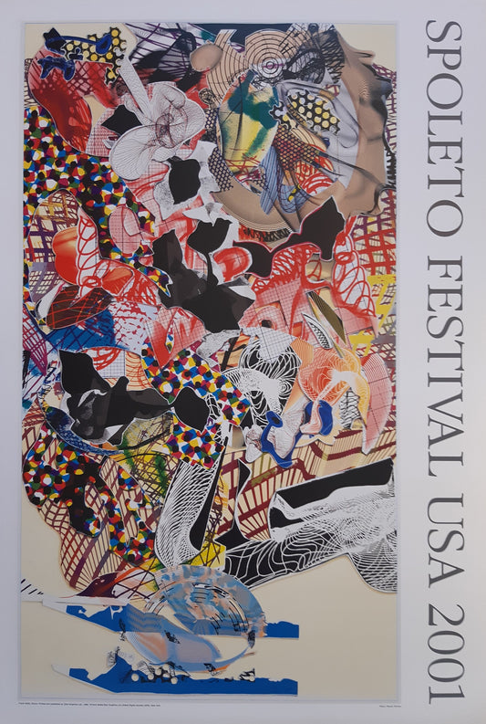 Frank Stella original art poster - 26.0"×38.4" (66×97.5cm)