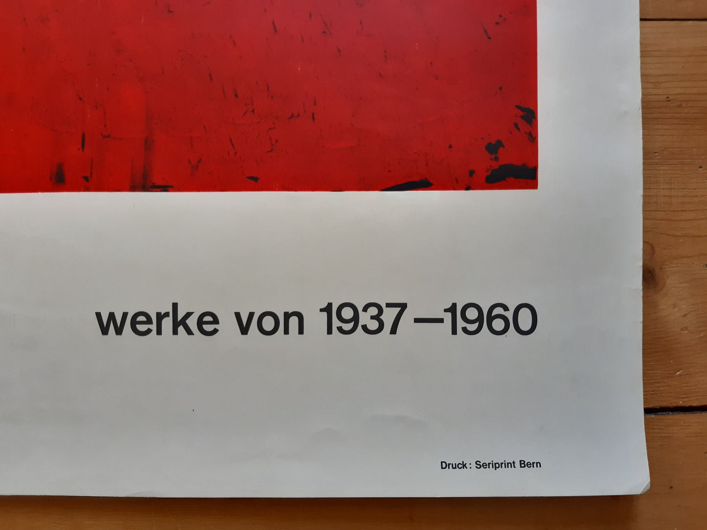 Serge Poliakoff original art poster - 27.6"×39.4" (70×100cm)