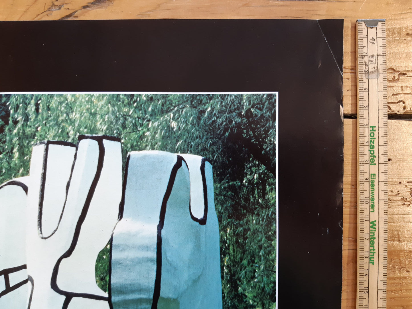 Jean Dubuffet original art poster - 19.7"×27.6" (50×70cm)