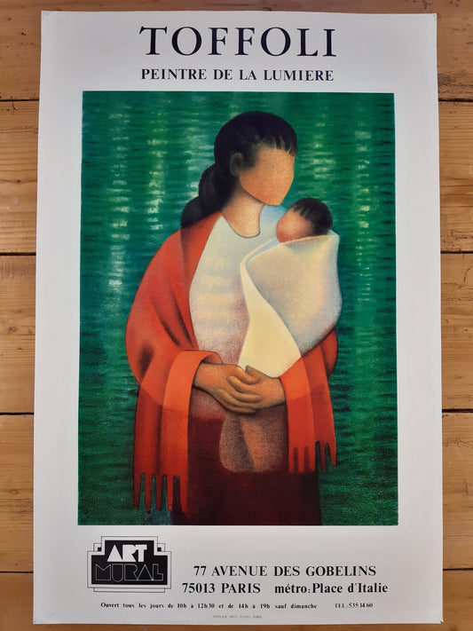 Louis Toffoli original art poster - 18.1"×27.6" (46×70cm)