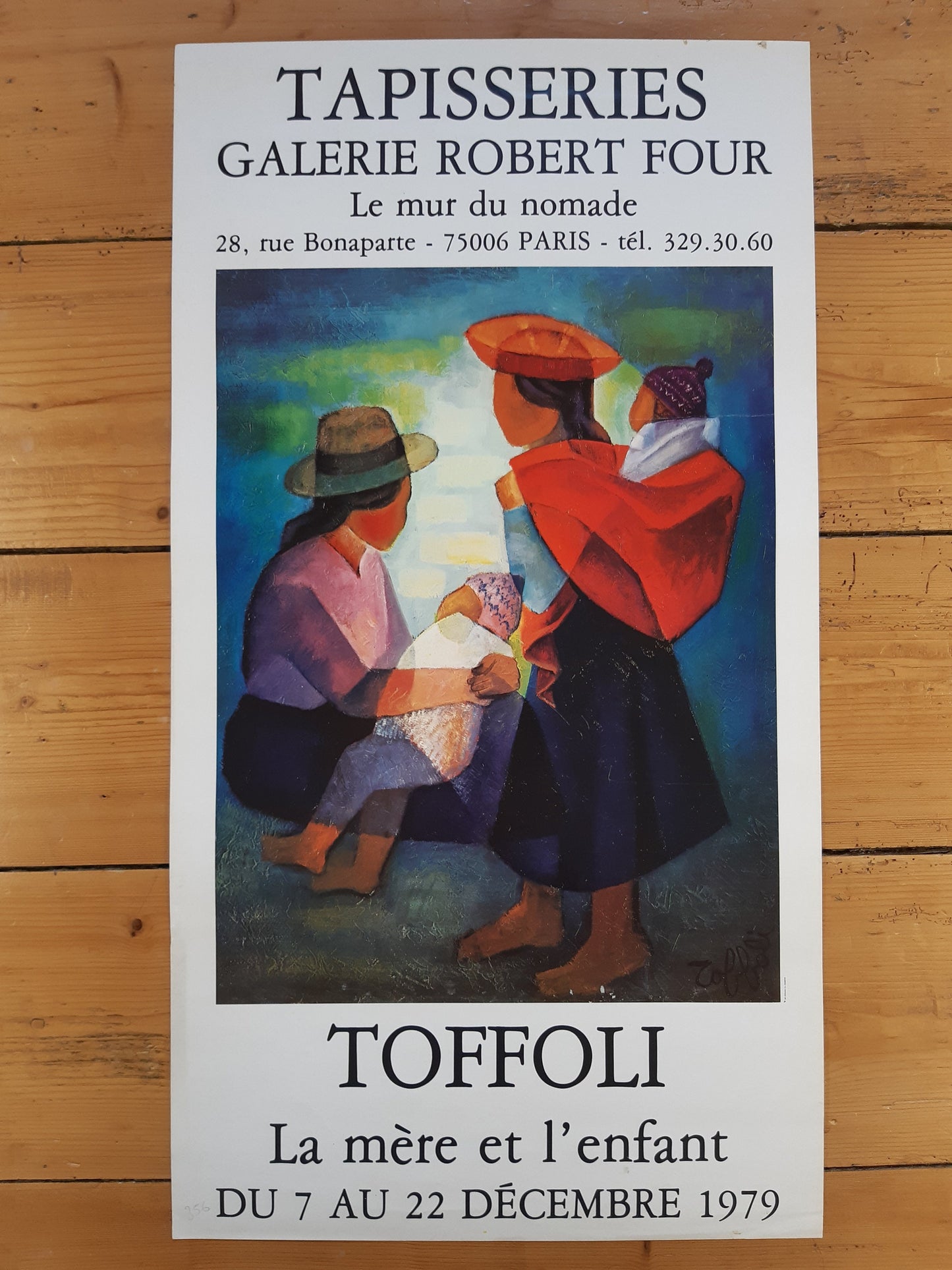 Louis Toffoli original art poster - 14.6"×26.8" (37×68cm)