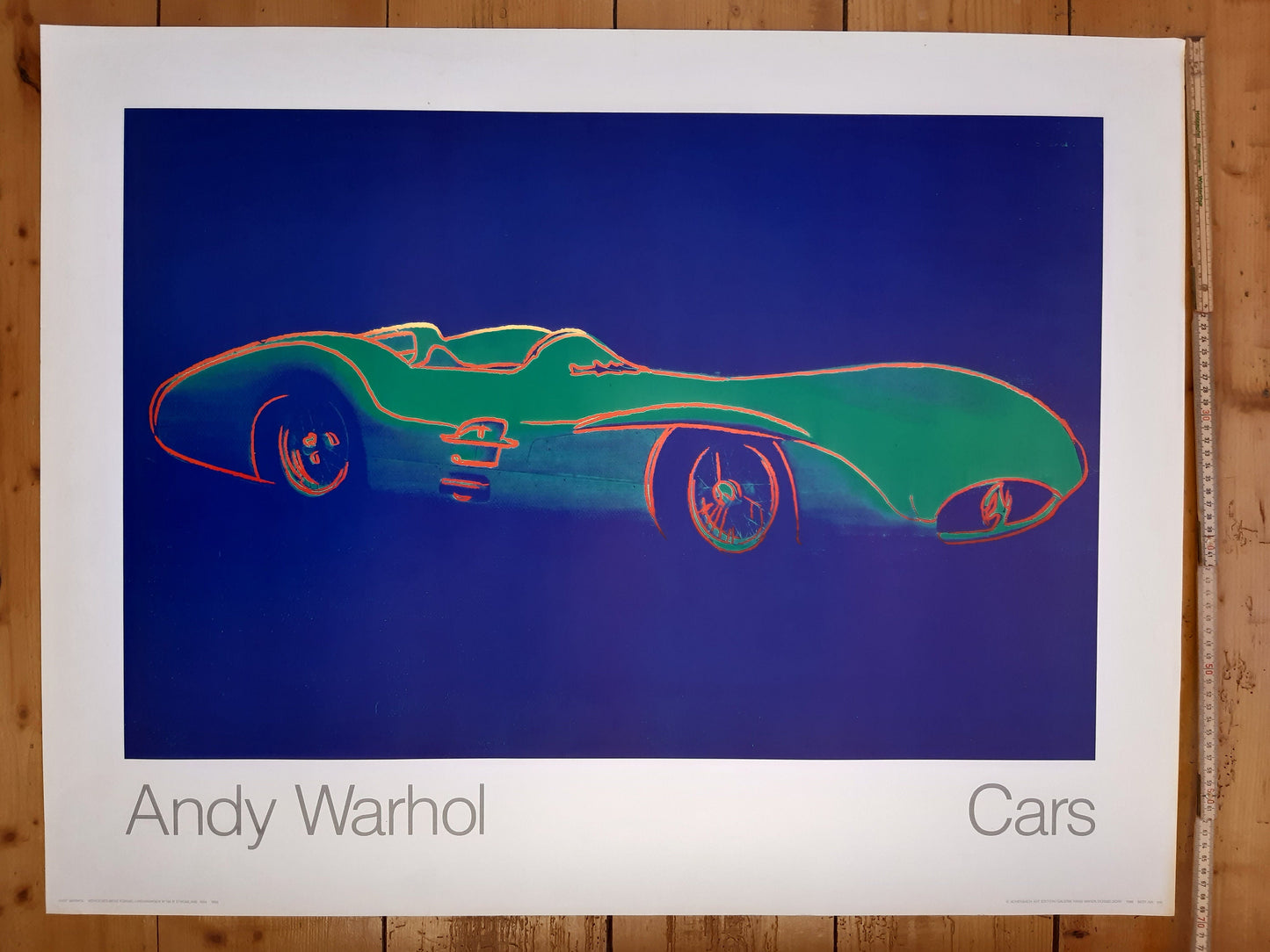 Andy Warhol original art Poster - 35.4"×27.6" (90×70cm)