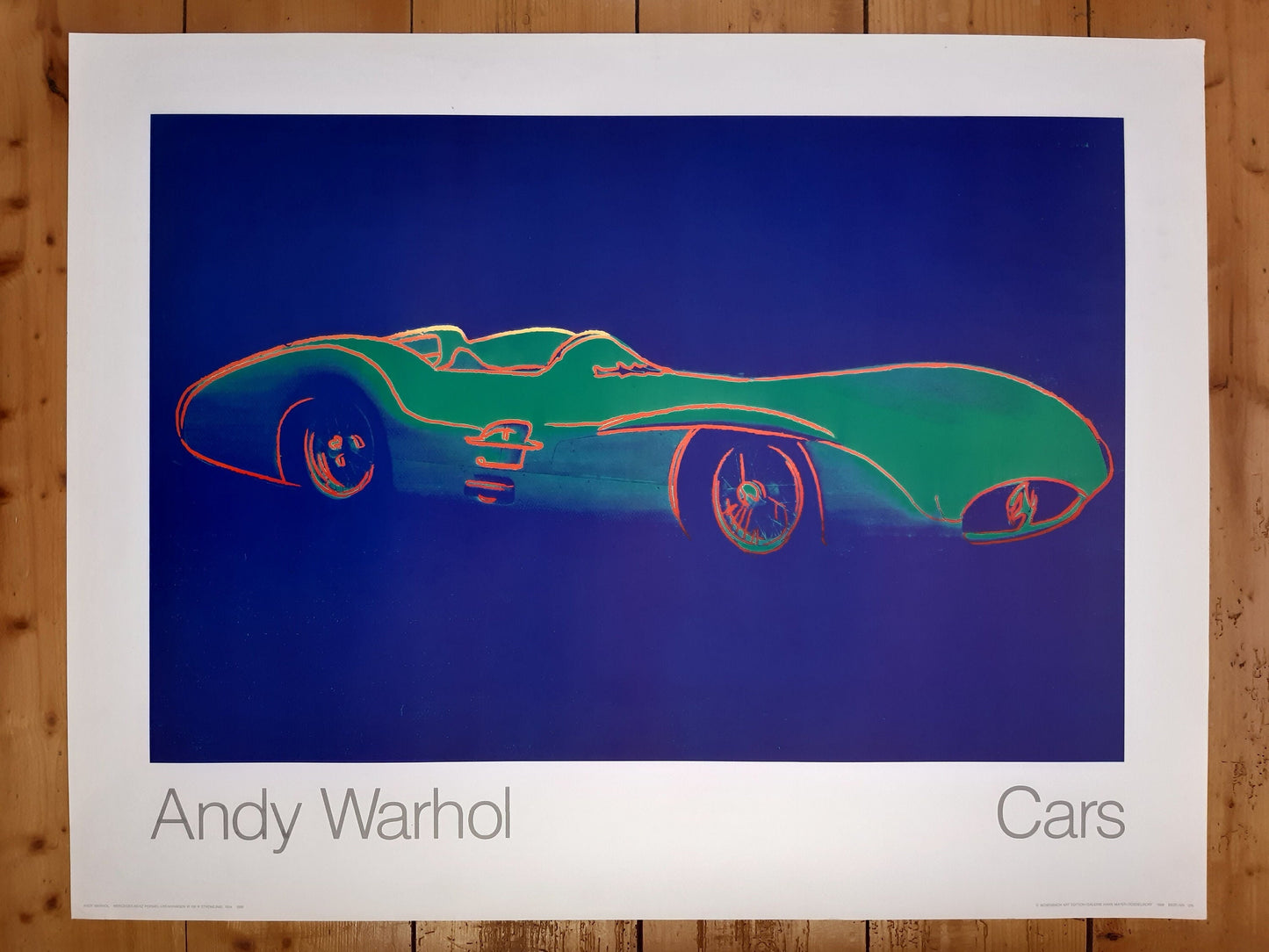Andy Warhol original art Poster - 35.4"×27.6" (90×70cm)
