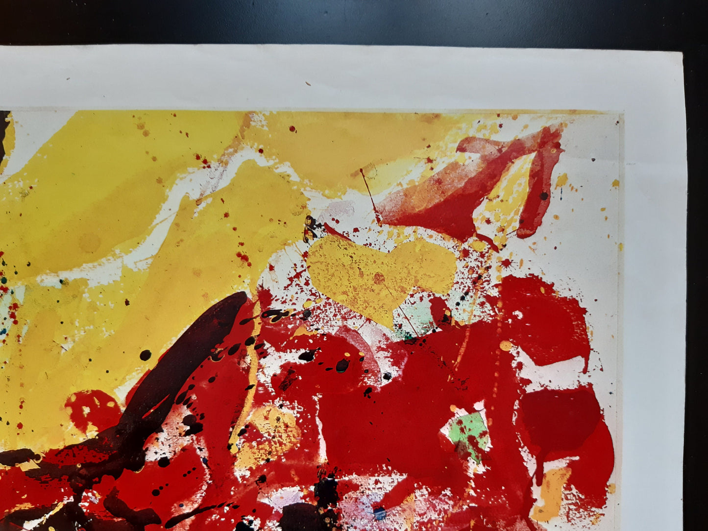 Sam Francis original art poster - 24.0"×39.2" (61×99.5cm)