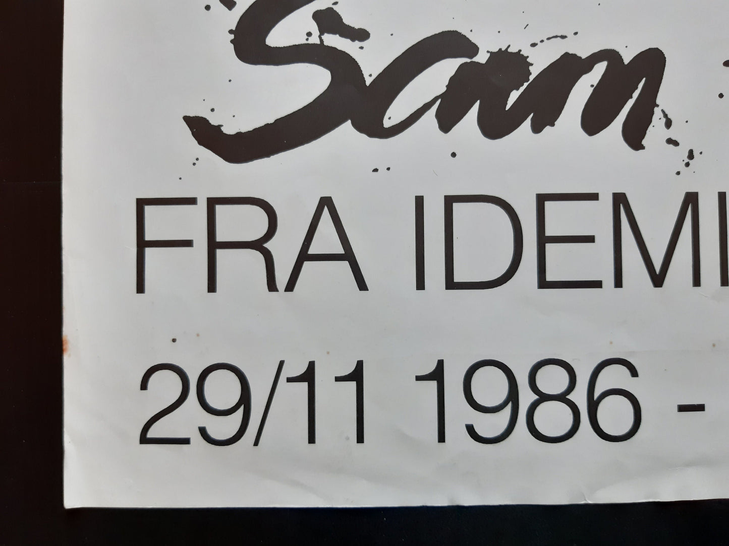 Sam Francis original art poster - 24.0"×39.2" (61×99.5cm)