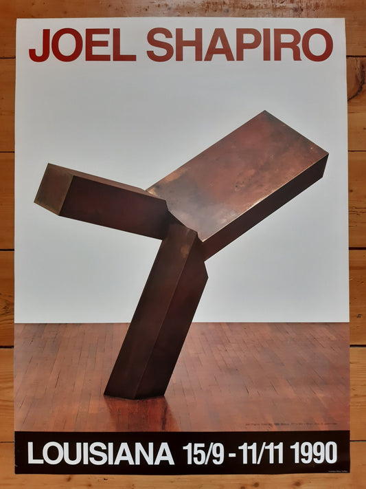 Joel Shapiro original art poster - 24.4"×33.3" (62×84.5cm)