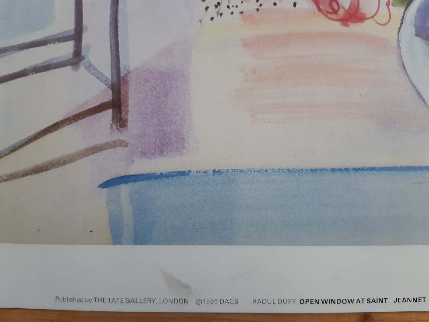 Raoul Dufy original art print - 20.1"×29.9" (51×76cm)