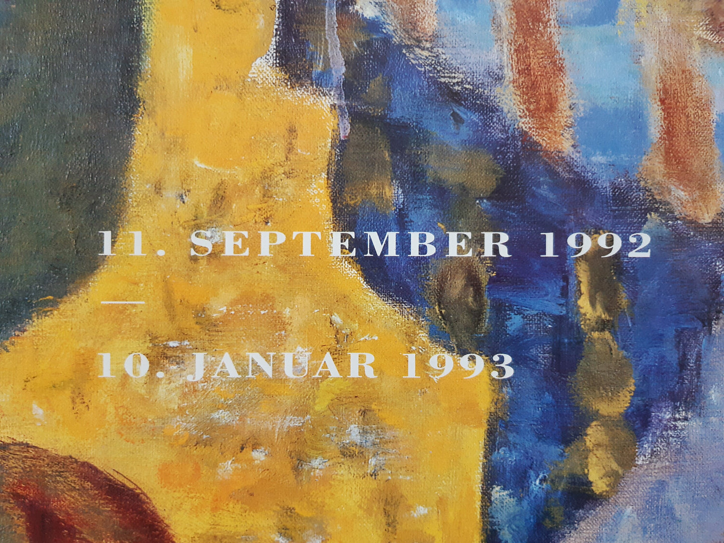 Pierre Bonnard original art poster - 33.3"×26.4" (84.5×67cm)