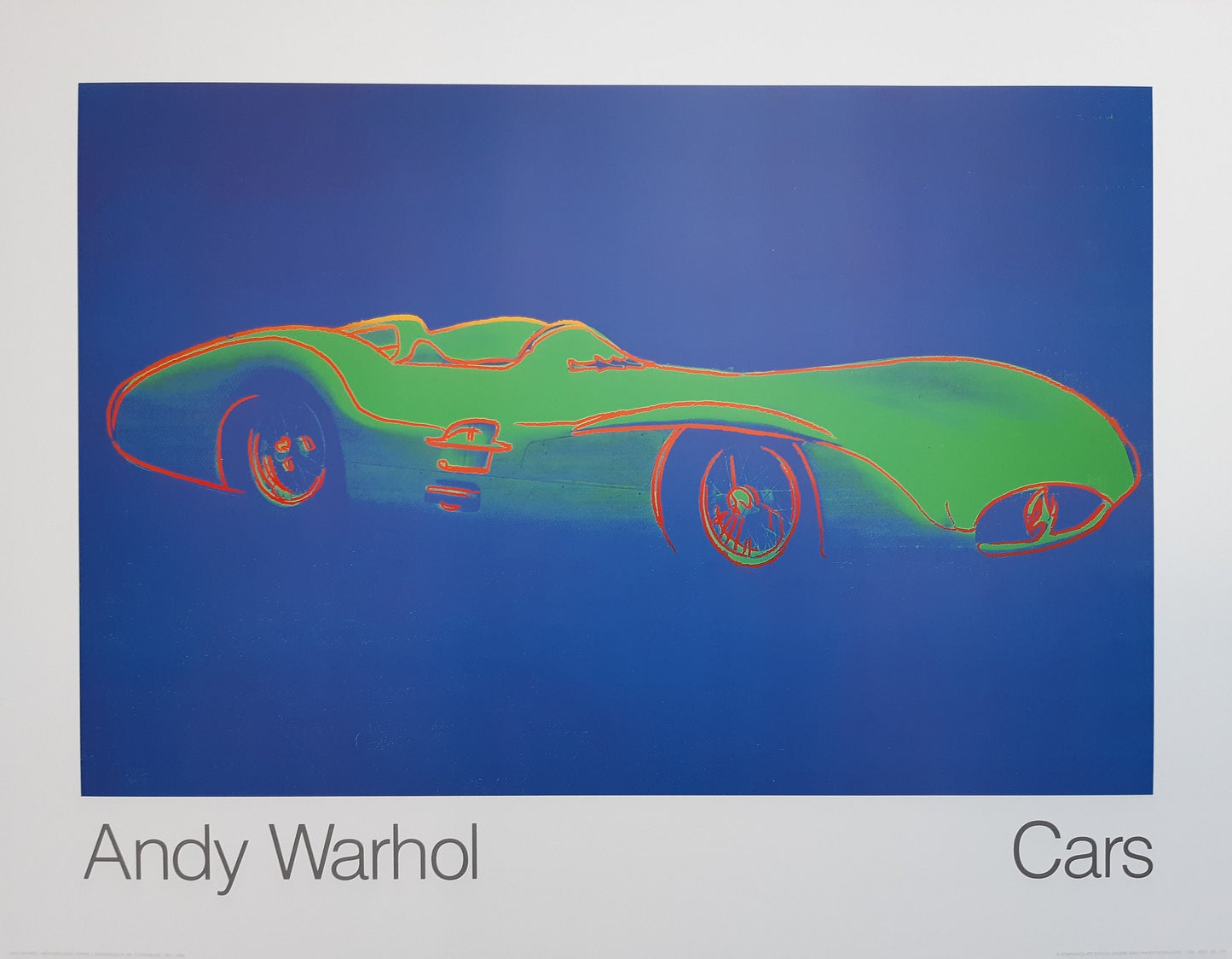 Andy Warhol original art Poster - 35.4"×27.6" (90×70cm)