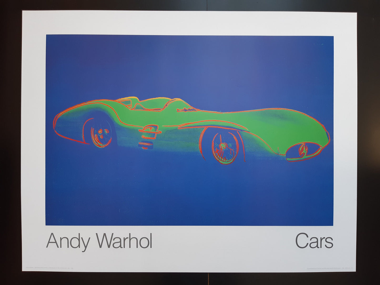 Andy Warhol original art Poster - 35.4"×27.6" (90×70cm)