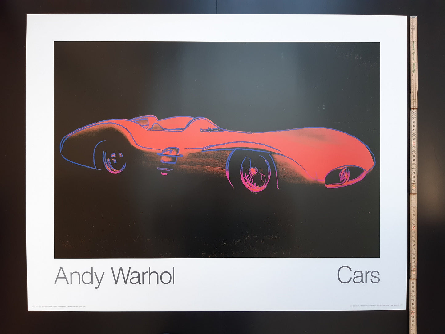 Andy Warhol original art Poster - 35.4"×27.6" (90×70cm)