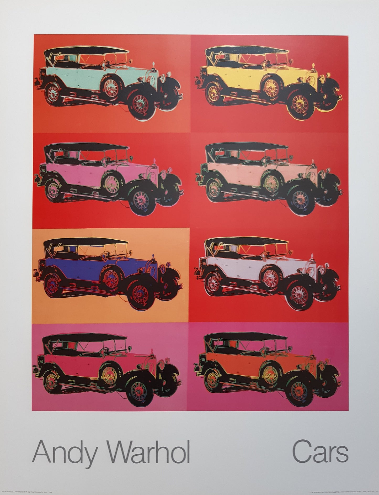 Andy Warhol original art Poster - 27.6"×35.4" (70×90cm)