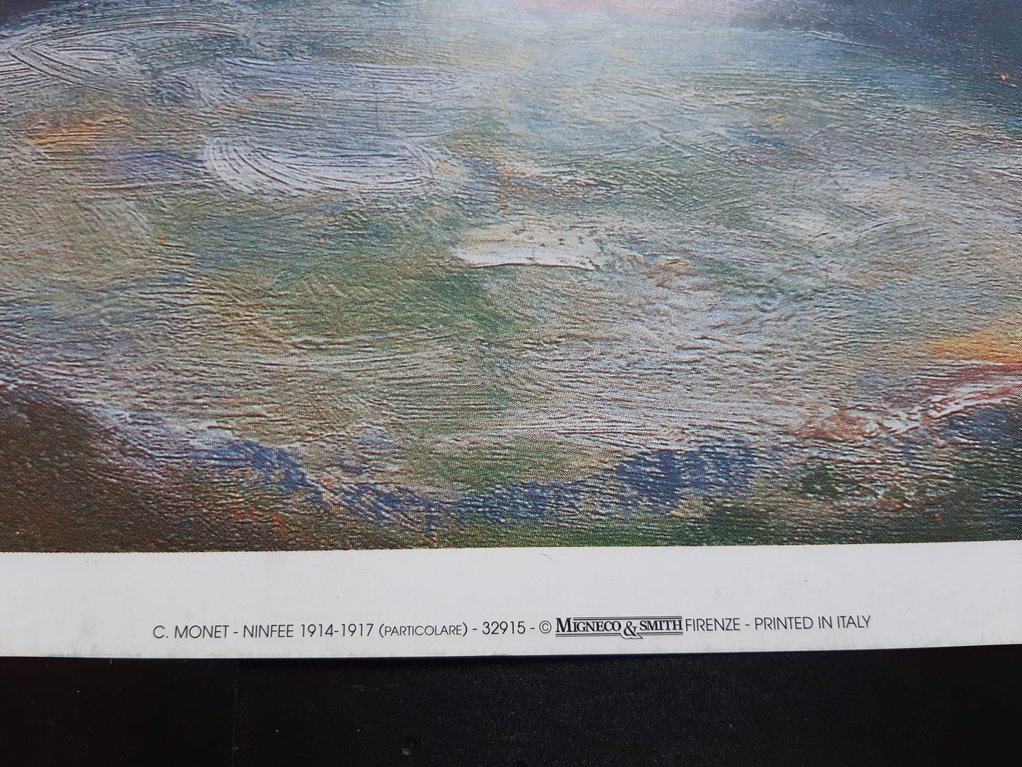 Claude Monet original art print - 19.7"×39.4" (50×100cm)