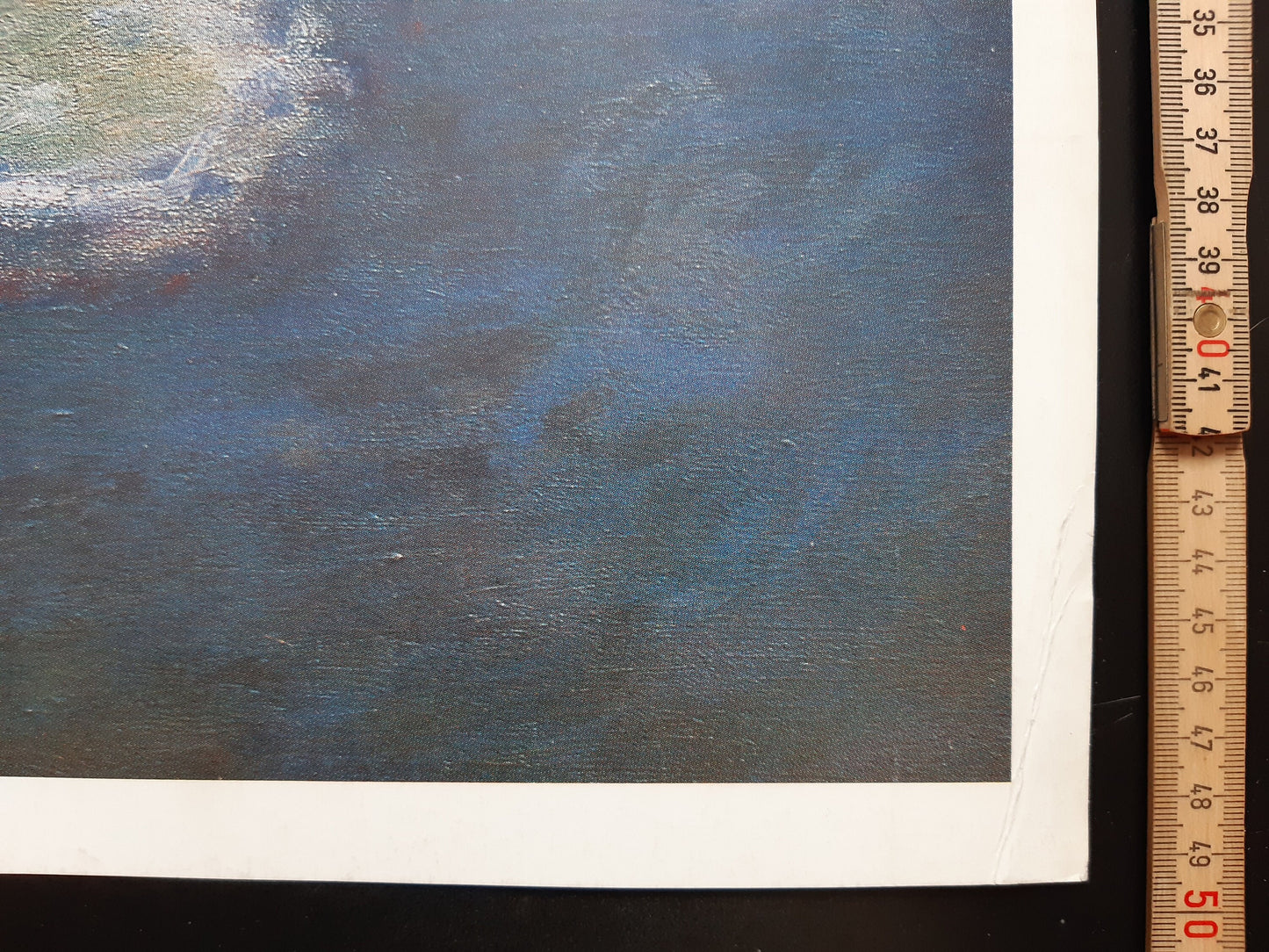 Claude Monet original art print - 19.7"×39.4" (50×100cm)