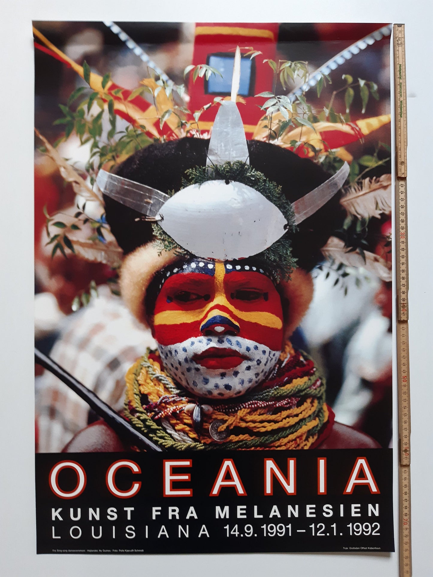 Oceania photo museum exhibition poster - 19.6"×29.1" (49.8×74cm)