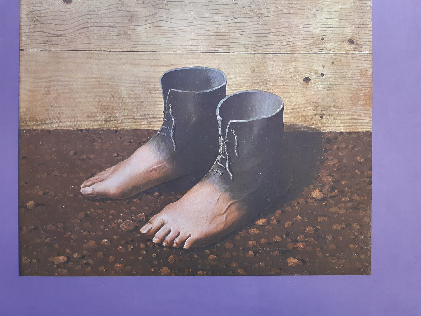 Rene Magritte original art poster - 27.6"×39.4" (70×100cm)