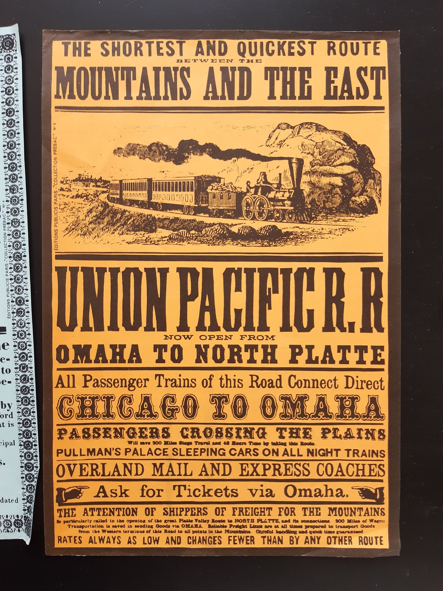 Set of eight vintage reprint US ad posters - 10.2"×15.0" (26×38cm)