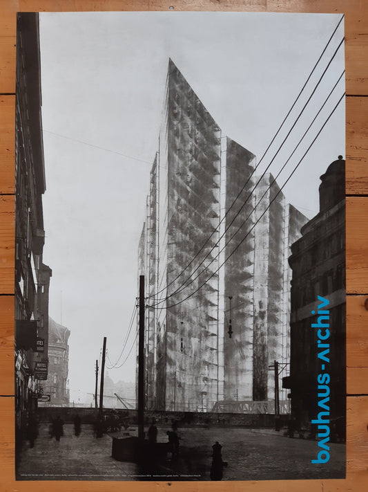 Ludwig Mies van der Rohe architecture poster - 23.4"×33.1" (59.5×84cm)