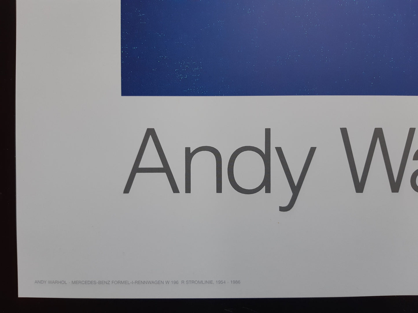 Andy Warhol original art Poster - 35.4"×27.6" (90×70cm)