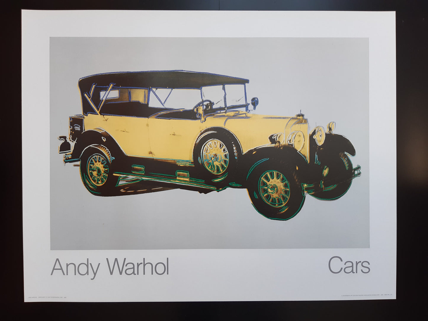 Andy Warhol original art Poster - 35.4"×27.6" (90×70cm)