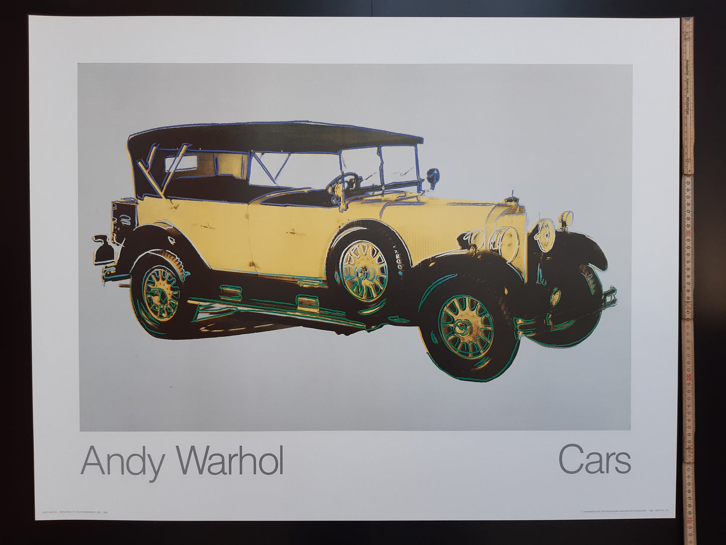 Andy Warhol original art Poster - 35.4"×27.6" (90×70cm)