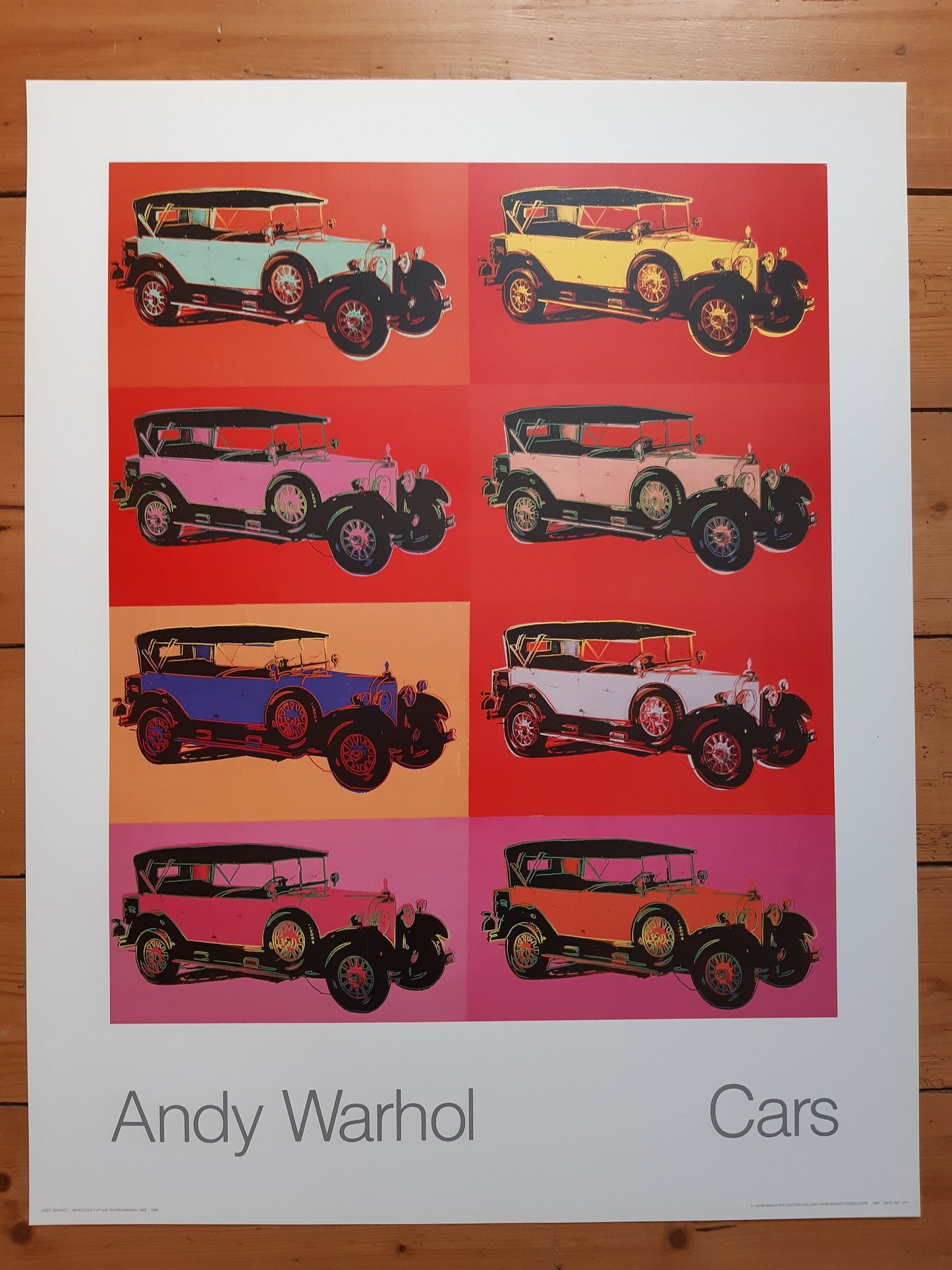 Andy Warhol original art Poster - 27.6"×35.4" (70×90cm)