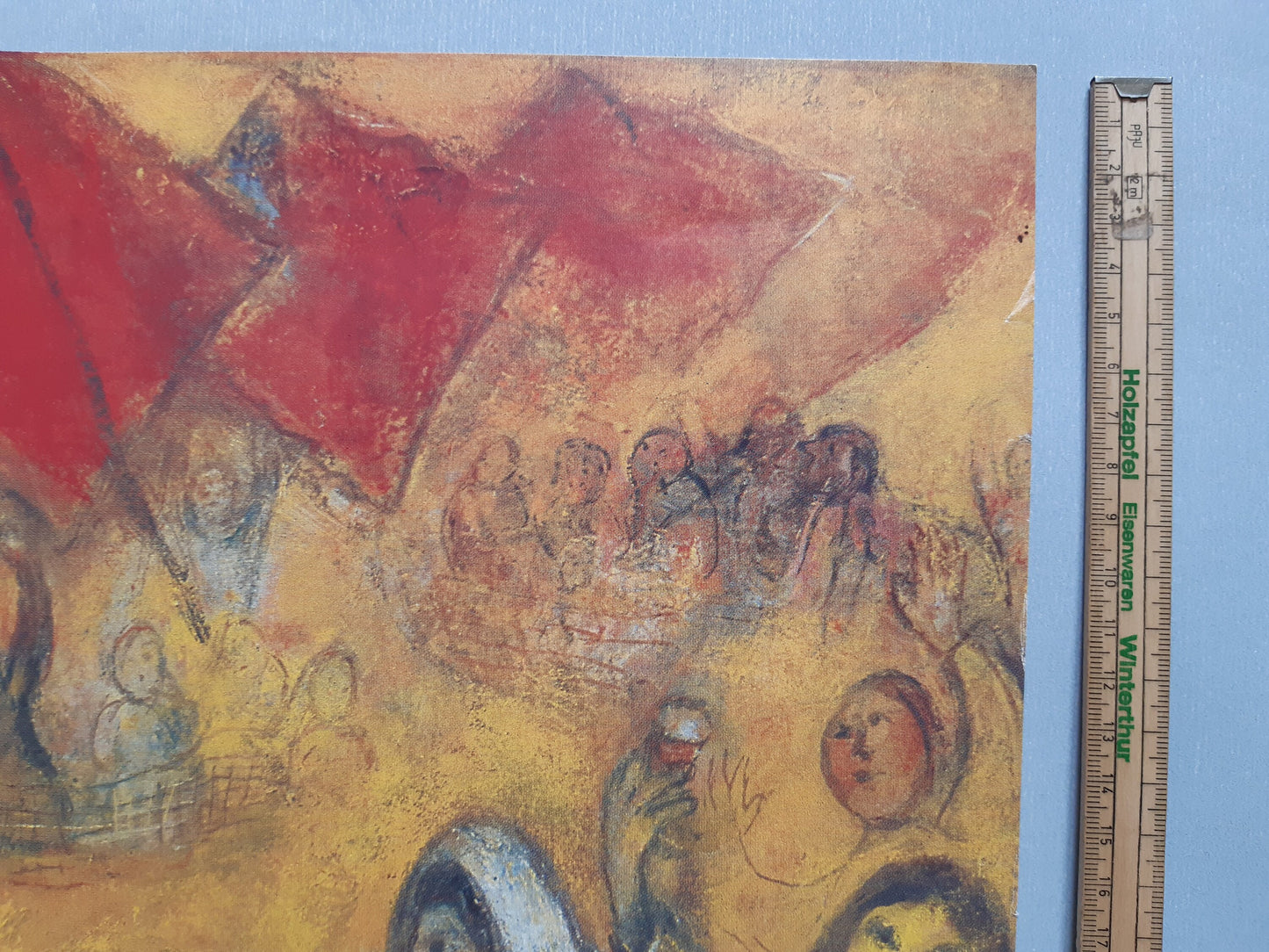 Marc Chagall original art poster - 24.4"×47.0" (62×119.5cm)