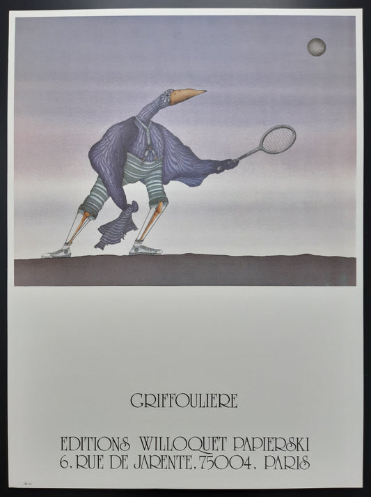 Griffouliere original Art Poster - 19.7"×26.4" (50×67cm)