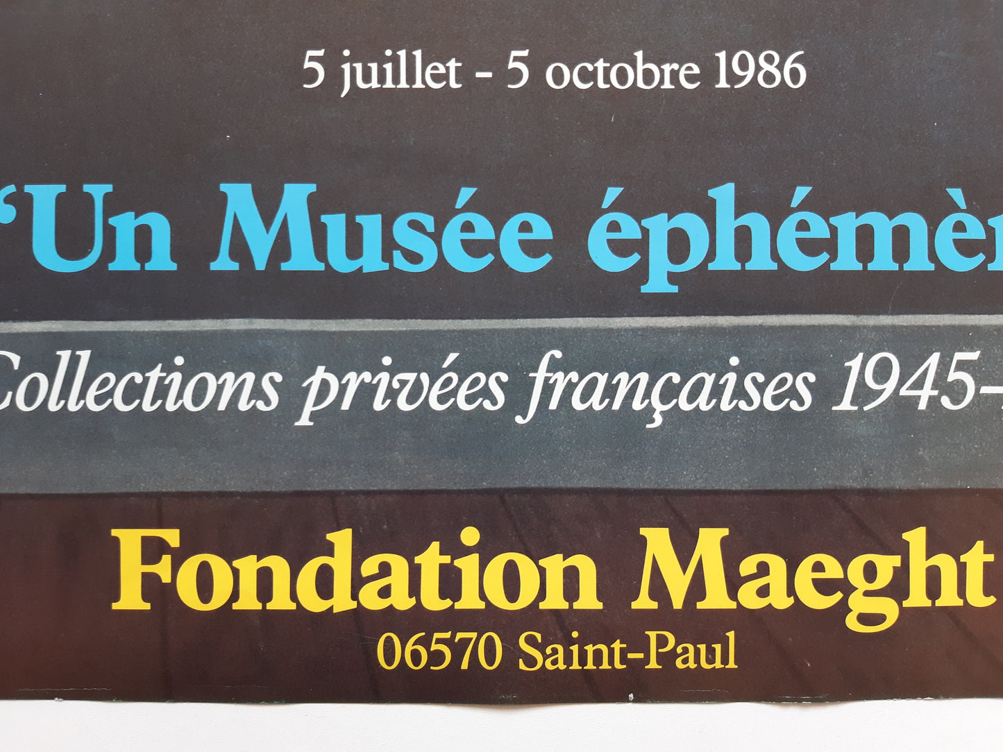 Rene Magritte original art poster - 19.7"×28.3" (50×72cm)