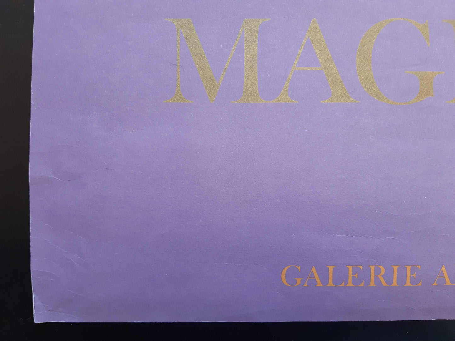 Rene Magritte original art poster - 27.6"×39.4" (70×100cm)