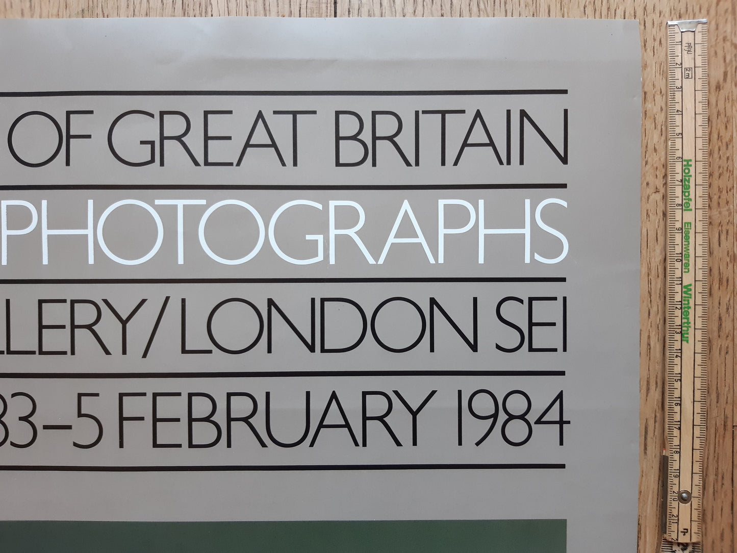 David Hockney original art poster - 20.0"×29.9" (50.8×76cm)