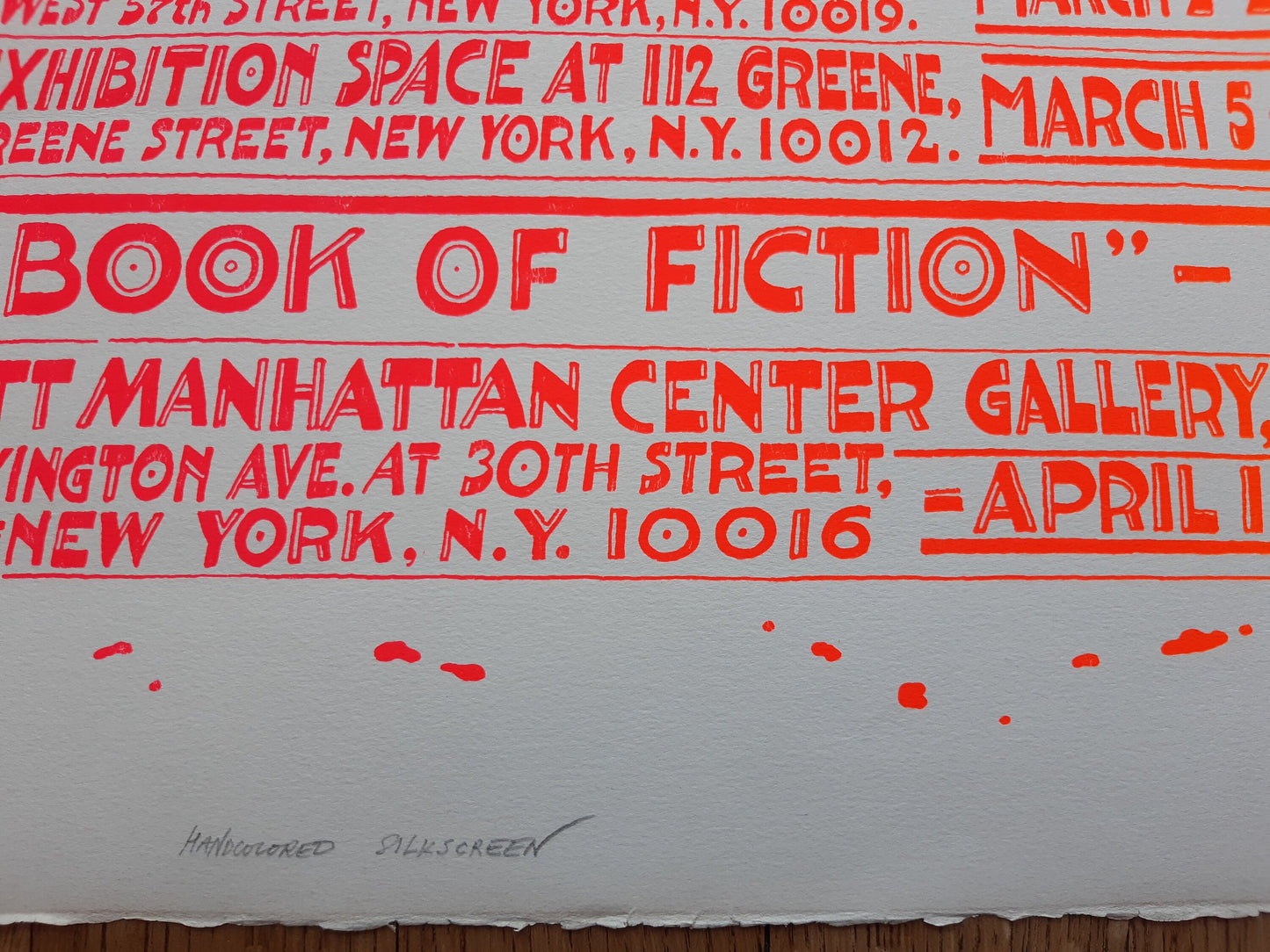 Jan Sawka original art poster signed - 25.0"×35.6" (63.5×90.5cm)