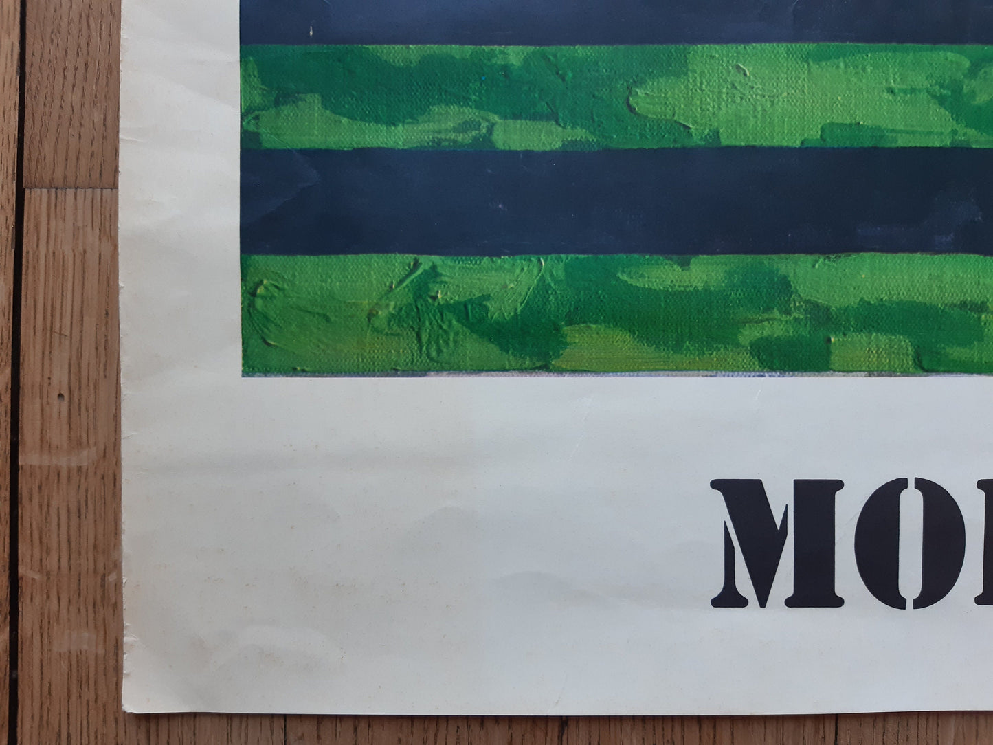 Jasper Johns original vintage art Poster - 28.7"×22.4" (73×57cm)