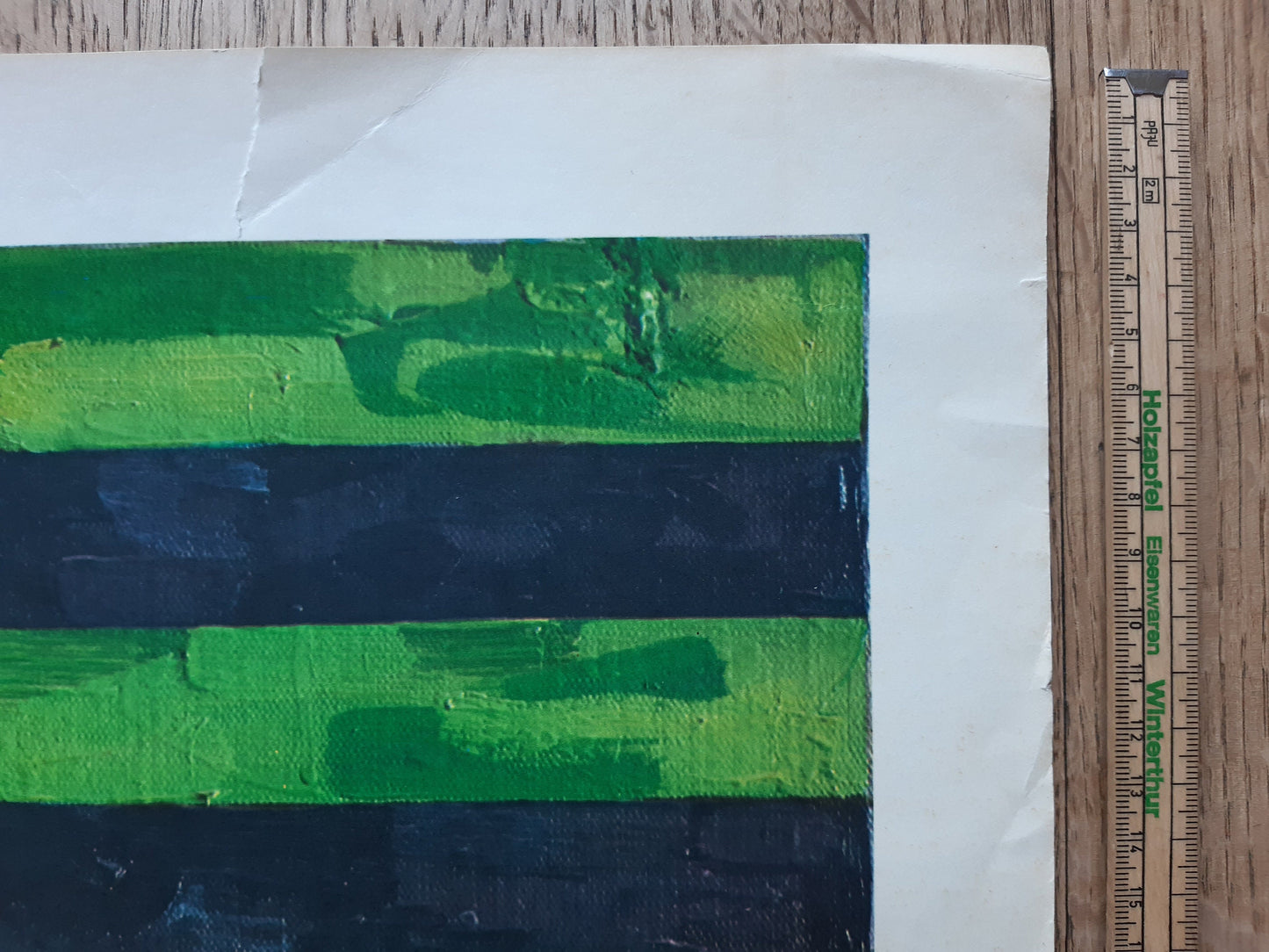 Jasper Johns original vintage art Poster - 28.7"×22.4" (73×57cm)