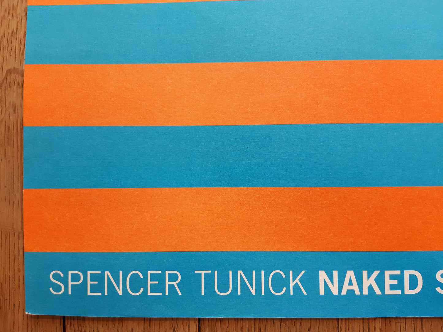 Spencer Tunik original vintage art poster - 32.7"×20.1" (83×51cm)