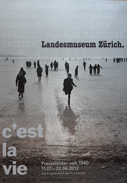 Original photo exhibition poster - 35.4"×50.4" (90×128cm)