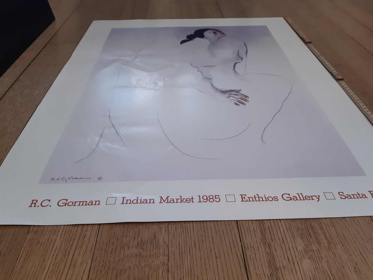 R. C. Gorman original art poster - 24.0"×29.9" (61×76cm)