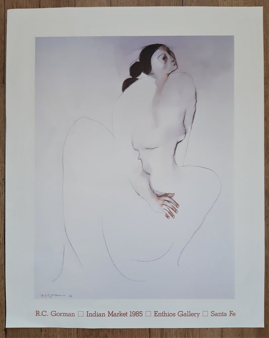 R. C. Gorman original art poster - 24.0"×29.9" (61×76cm)