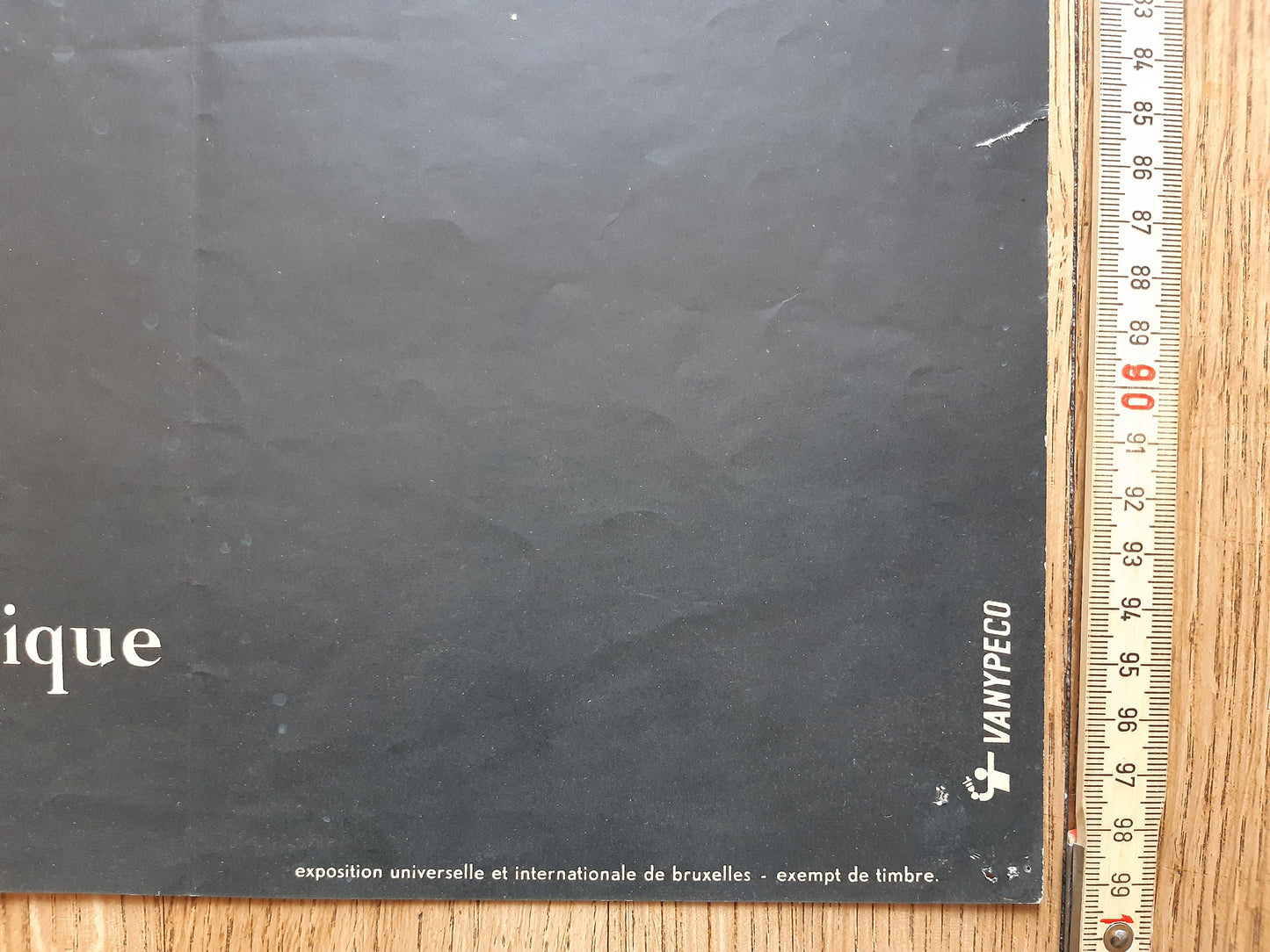 Julian Key art exhibition poster folded - 24.4"×39.2" (62×99.5cm)