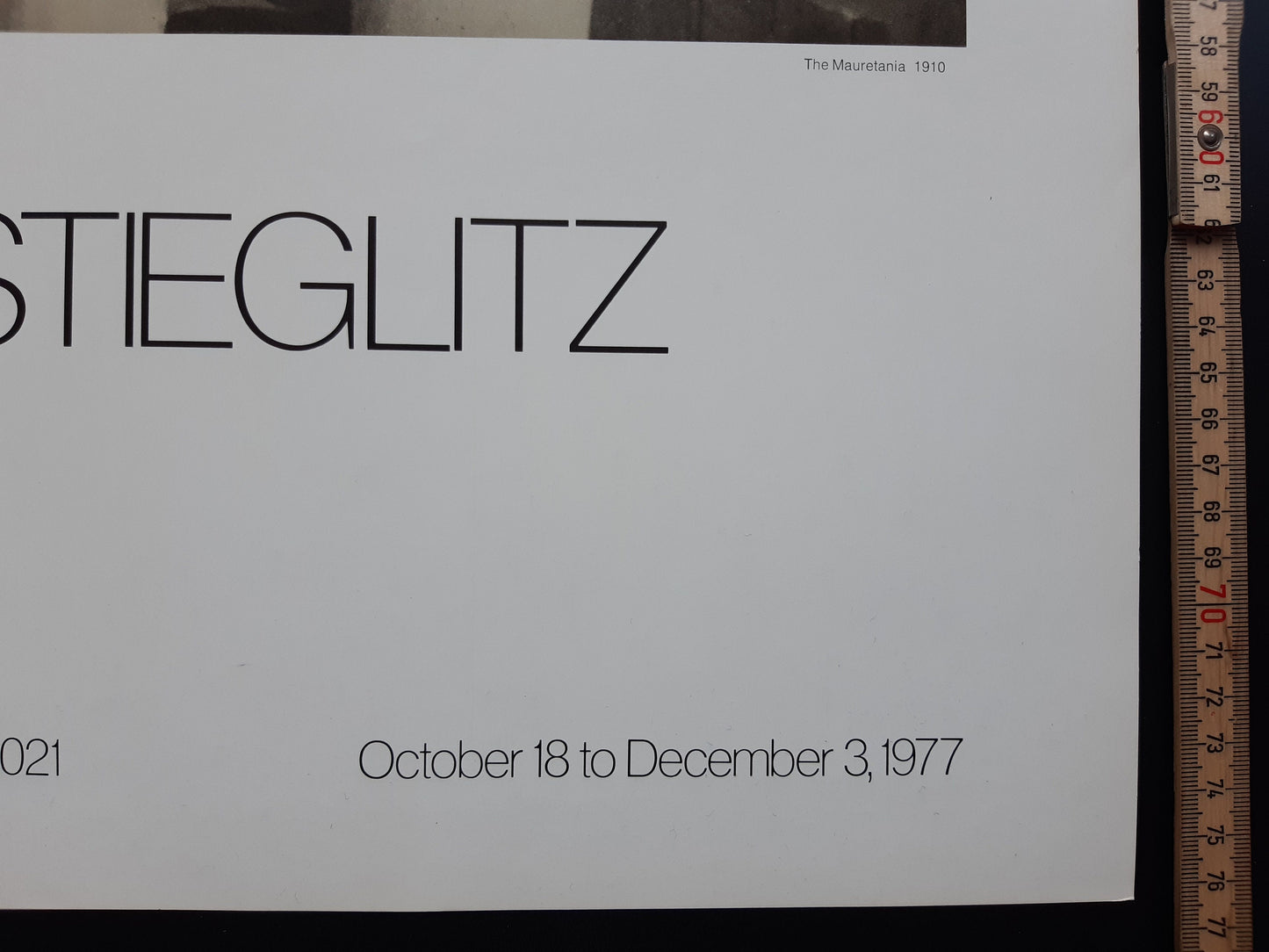 Alfred Stieglitz photo art exhibition poster - 20.1"×30.1" (51×76.5cm)